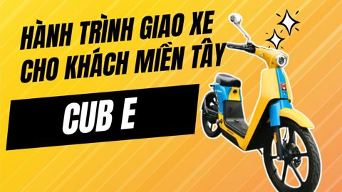 Ảnh nhỏ: Hành Trình Giao Xe Điện Honda Cub E Cho Khách Hàng Tỉnh Miền Tây