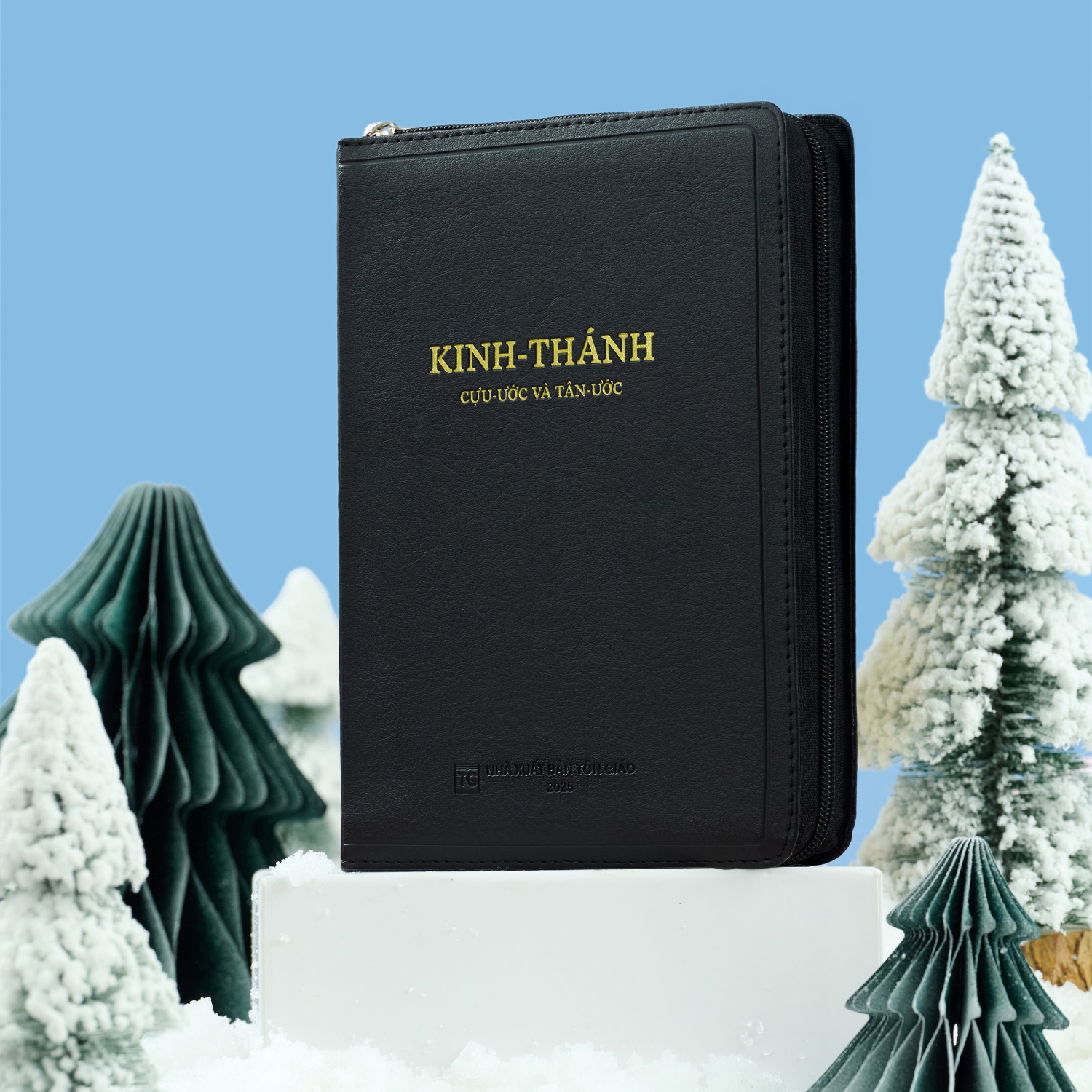 Kinh Thánh Khổ Lớn – Bìa Đen (Có Dây Kéo)