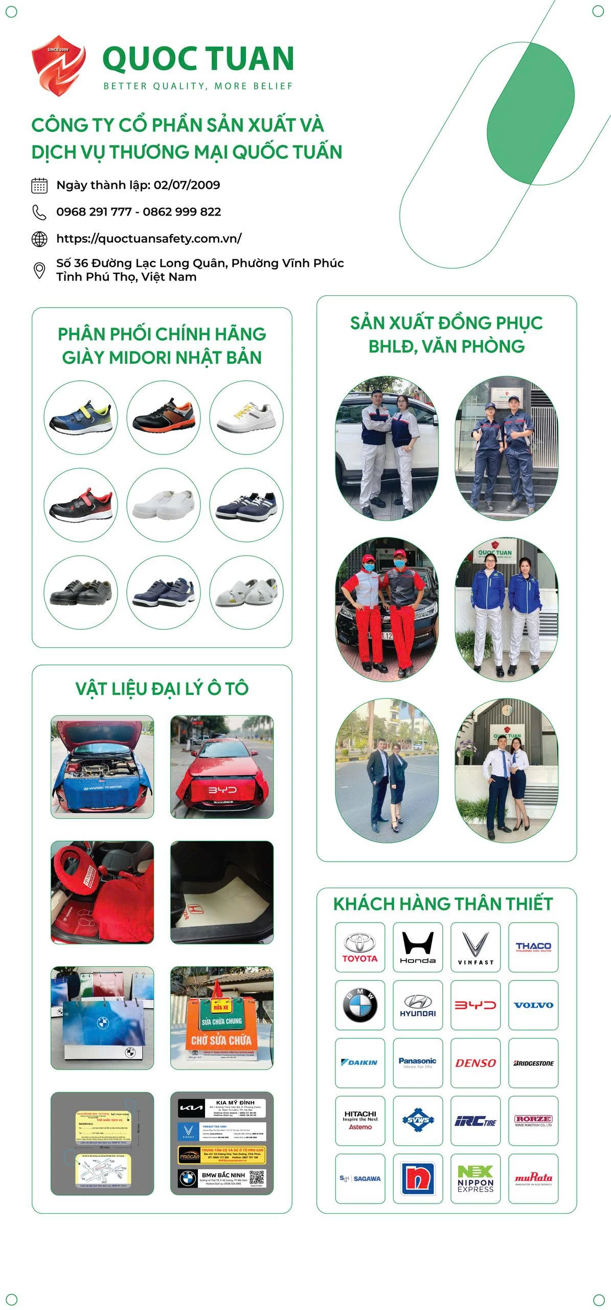 Công ty Cổ phần Sản xuất và Dịch vụ Thương mại Quốc Tuấn