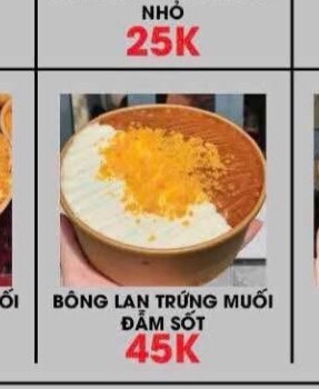 Bánh Bông Lan Trứng Muối Đẵm Sốt