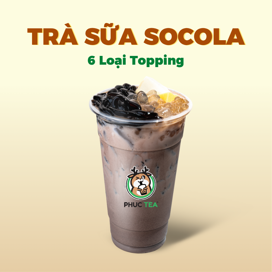 Trà Sữa Socola Phúc - Full Topping (Size M)