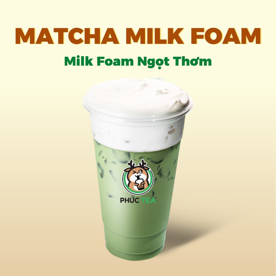 Matcha Milk Foam (Size M)