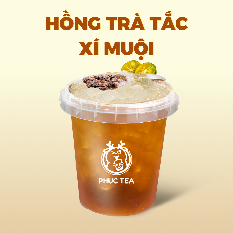 Hồng Trà Tắc Xí Muội (Xô 1 Lít)