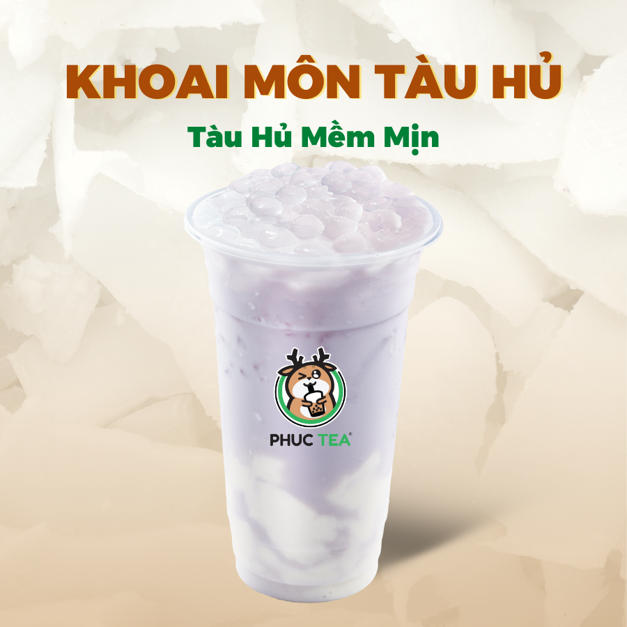 Trà Sữa Khoai Môn Tàu Hủ (Size M)