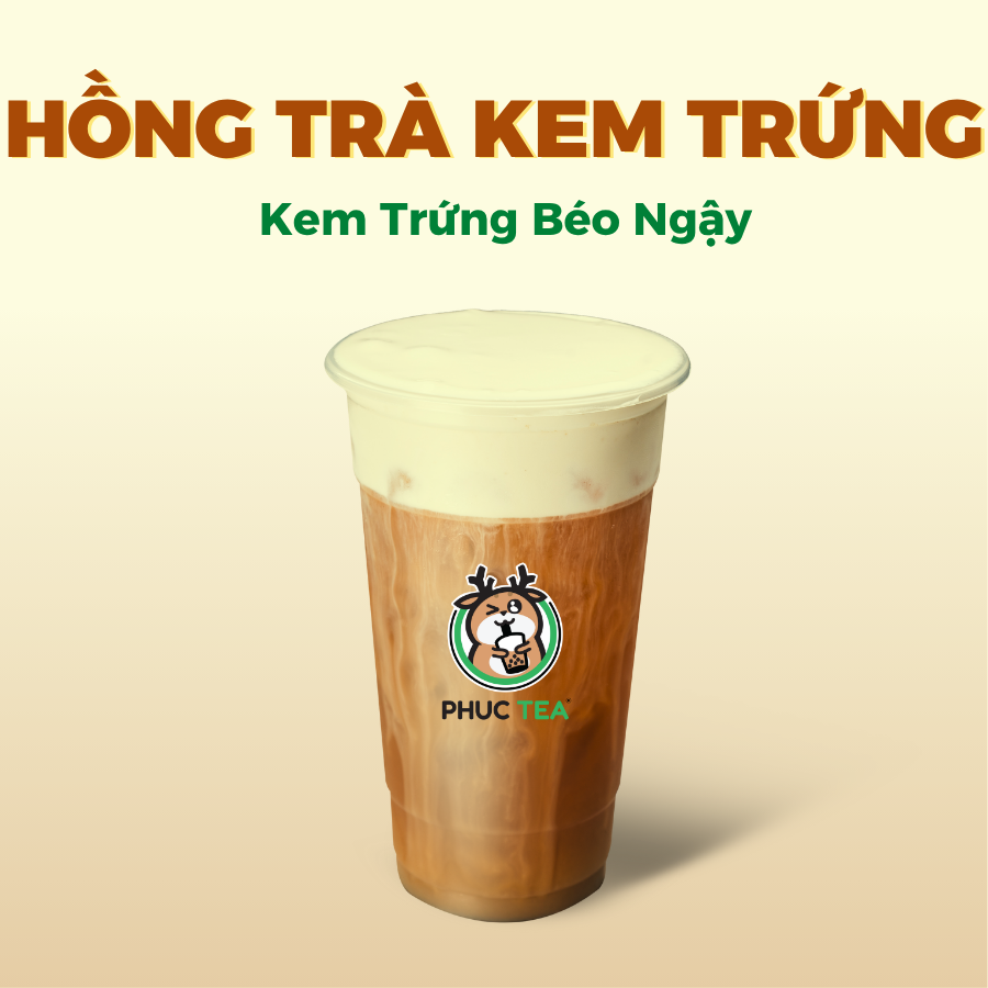 Hồng Trà Kem Trứng (Size M)