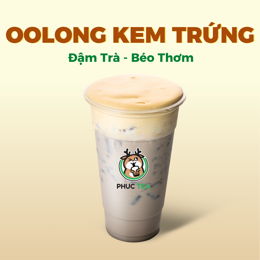 Trà Sữa Oolong Kem Trứng (Size M)