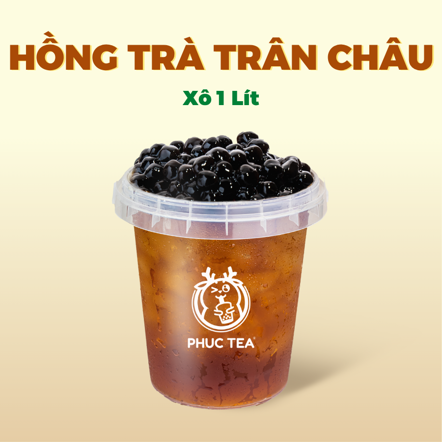 Hồng Trà Trân Châu (Xô 1 Lít)