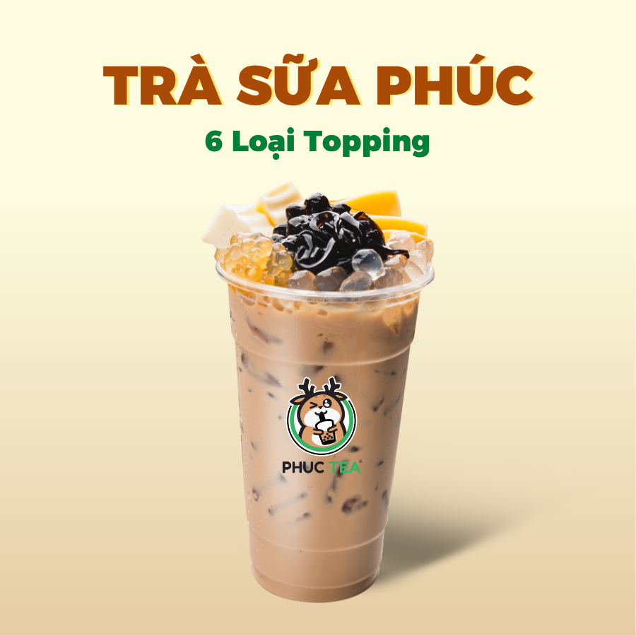 Trà Sữa Phúc - Full Topping (Size M)