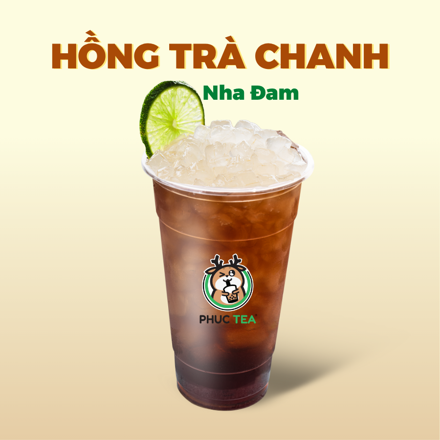 Hồng Trà Chanh Nha Đam (Size M)