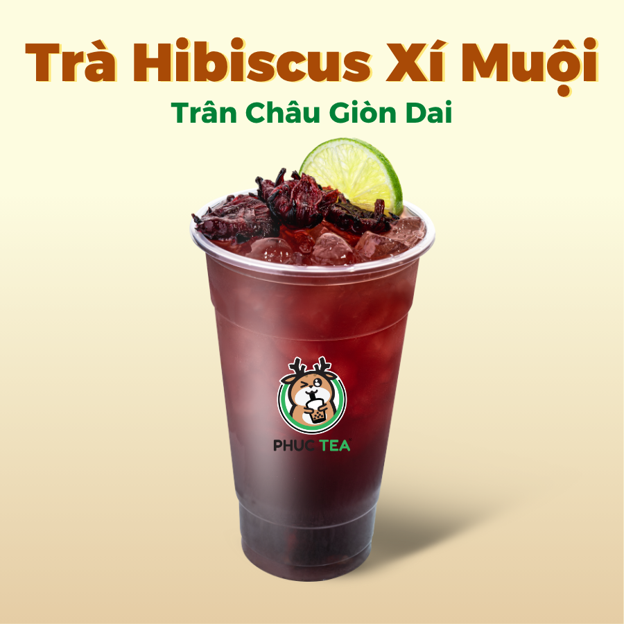 Lục Trà Hibicus Xí Muội (Size M)