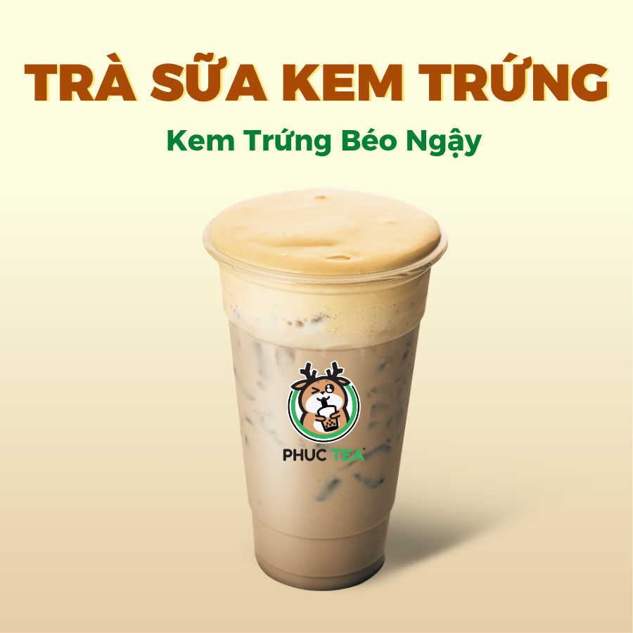 Trà Sữa Kem Trứng (Size M)