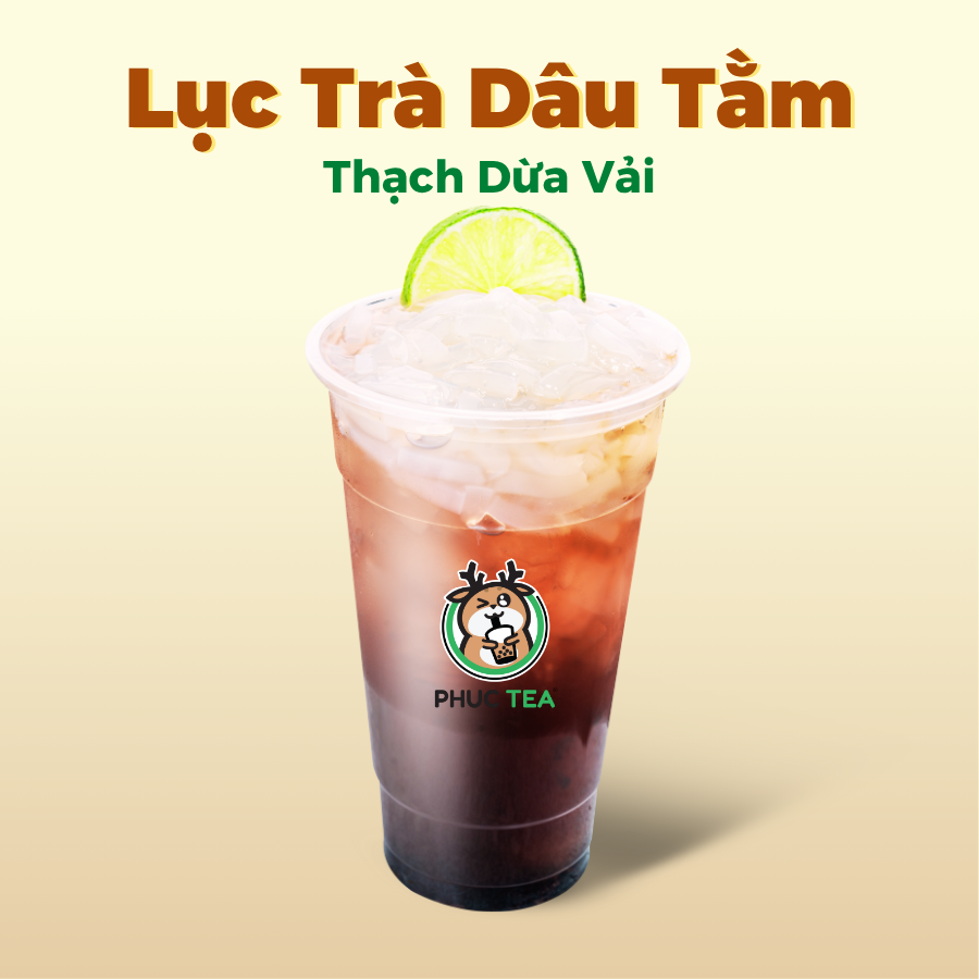 Lục Trà Dâu Tằm Pha Lê Tuyết (Size M)