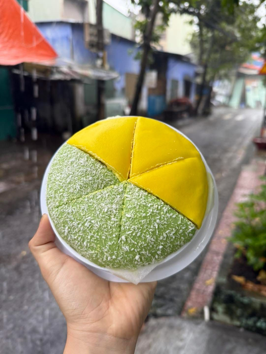 Bánh Phú Sỹ Lá Dứa Mix Truyền Thống