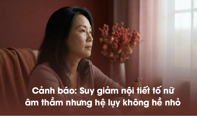 Cảnh báo: Suy giảm nội tiết tố nữ âm thầm nhưng hệ lụy không hề nhỏ