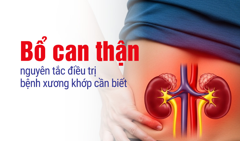 Bổ can thận - nguyên tắc điều trị bệnh xương khớp cần biết