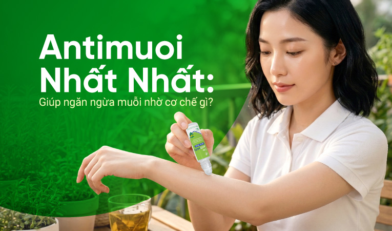 Antimuoi Nhất Nhất: Giúp ngăn ngừa muỗi nhờ cơ chế gì?