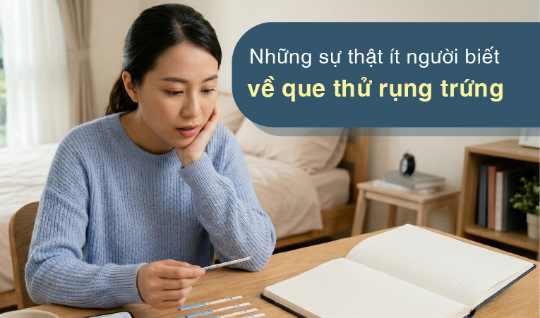 Những sự thật ít người biết về que thử rụng trứng