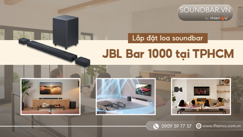Ảnh nhỏ: Lắp Đặt Loa Soundbar JBL Bar 1000 Tại TP HCM