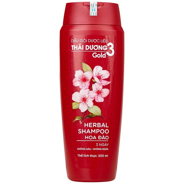 Dầu Xả Thái Dương 3 Hương Hoa Đào (Chai 200ml)