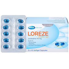Loreze 10mg MEGA We care (Hộp 5 vỉ x 10 viên)