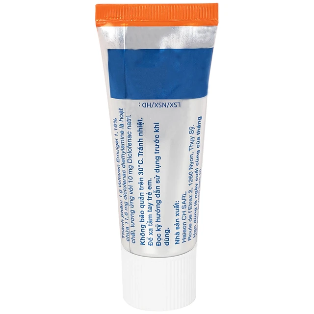 Gel Bôi Voltaren Emulgel Novartis Điều Trị Giảm Đau Do Chấn Thương (Tuýp 20g)