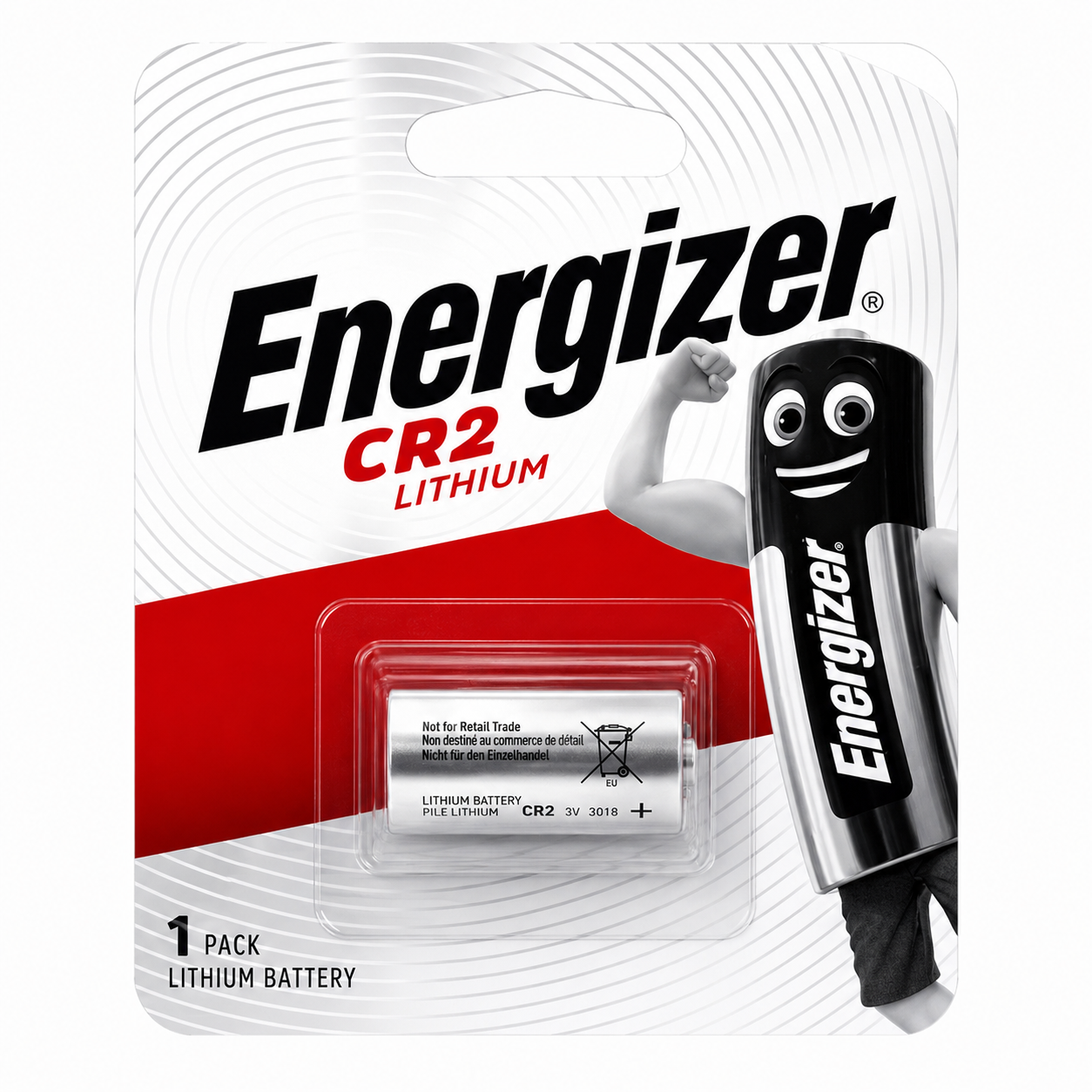 (Del) Energizer-Pin Lithium Cr2 Bp1