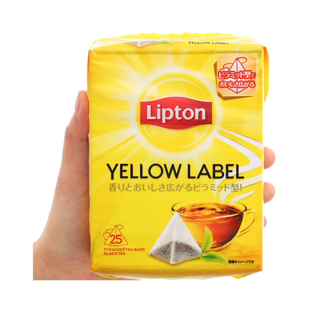 Trà Lipton nhãn vàng hộp 50g 