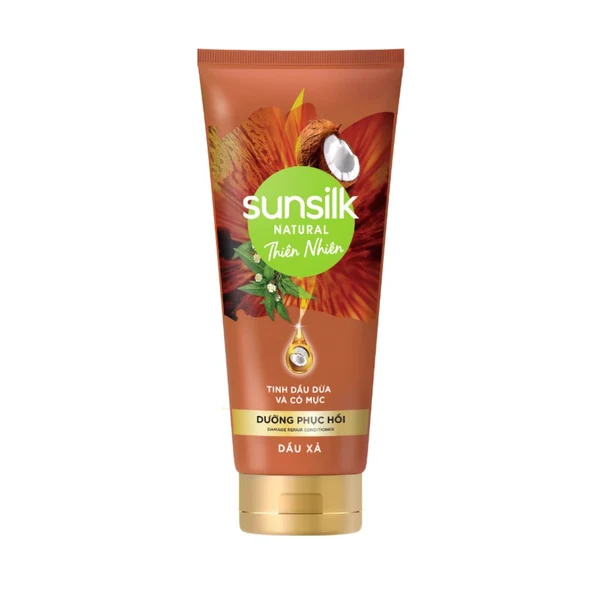 Dầu Xả Sunsilk Natural Thiên Nhiên Dưỡng Phục Hồi 330G