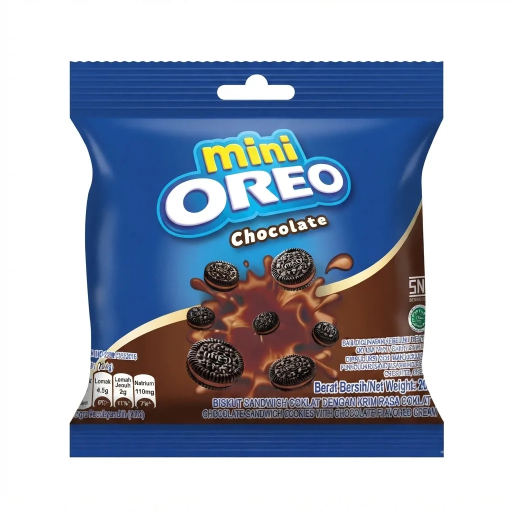 Bánh Quy Oreo Vị Kem Socola 20.4G