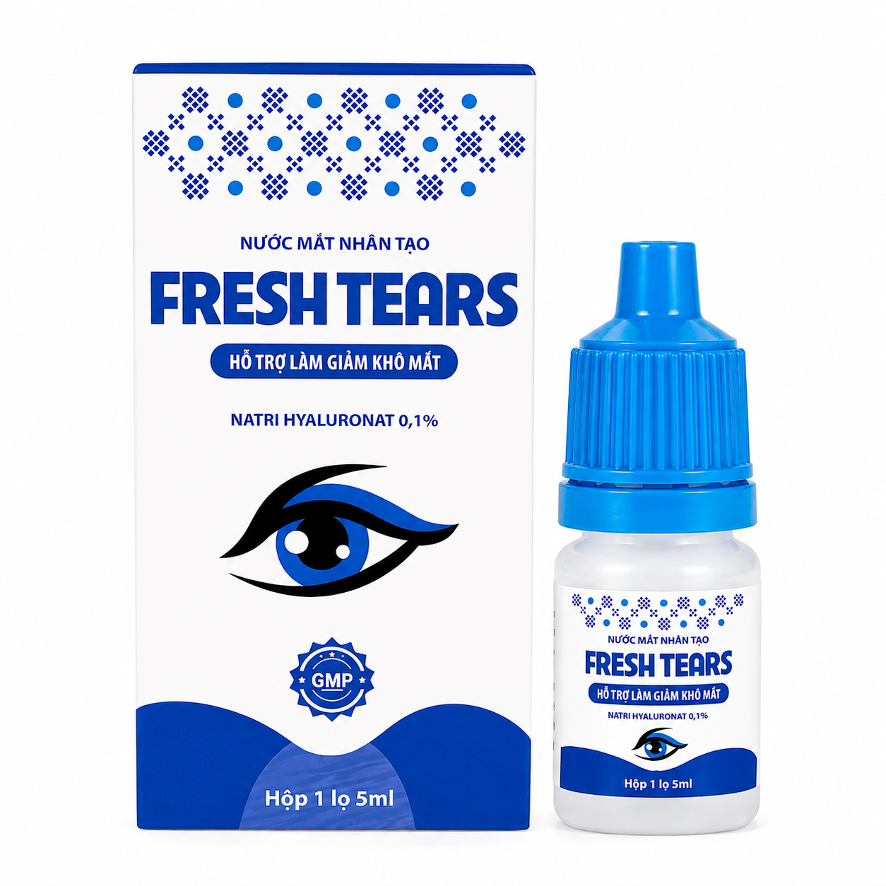 Nước Mắt Nhân Tạo Fresh Tears (Hộp 1 lọ x 5ml)