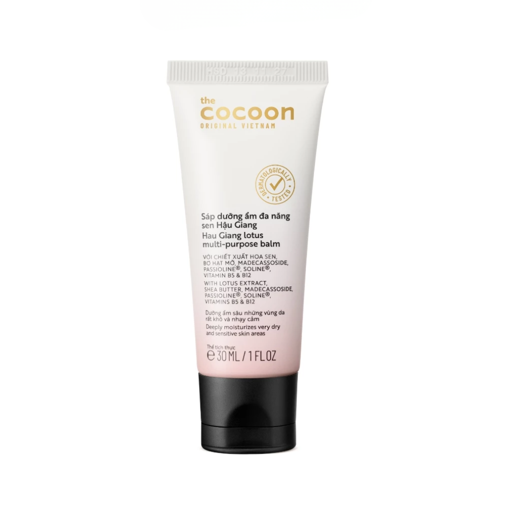 Sáp dưỡng ẩm đa năng sen Hậu Giang Cocoon 30ml