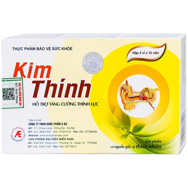 Thực phẩm bảo vệ sức khỏe IMC Kim Thính (Hộp 30 viên)