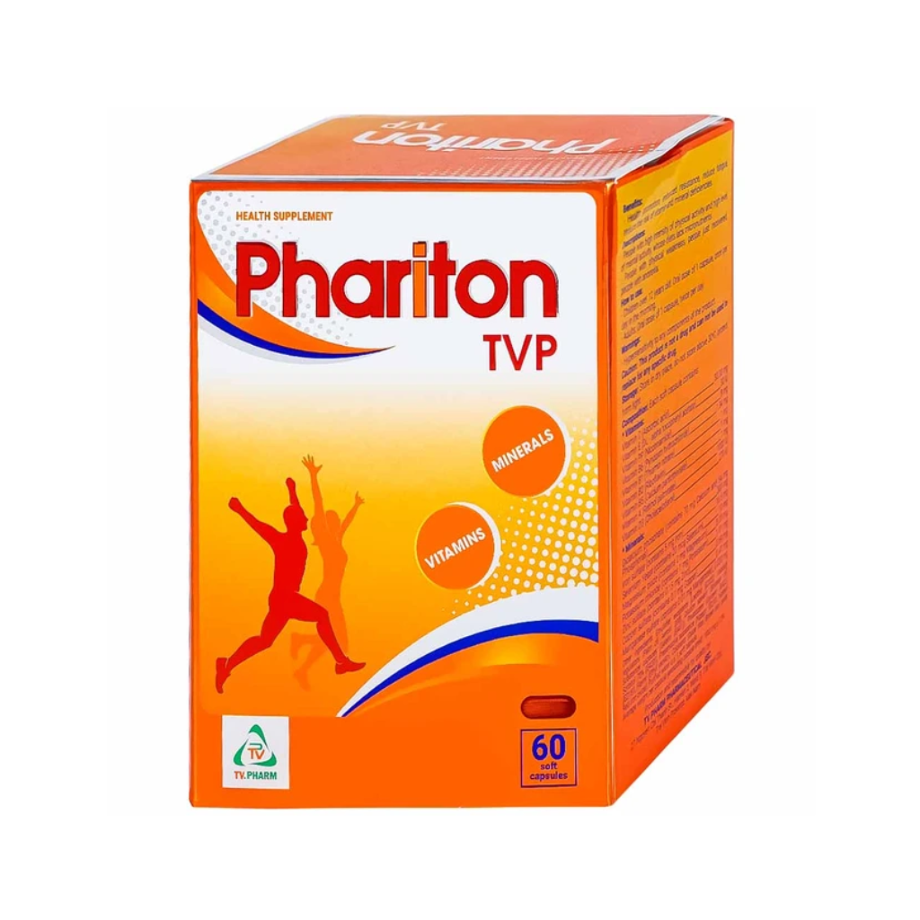 Phariton TVPharma (Hộp 12 vỉ x 5 viên)