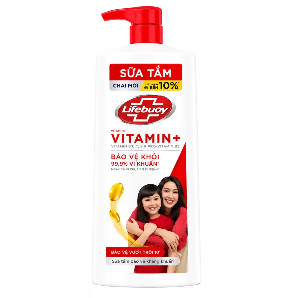Sữa Tắm Lifebuoy Bảo Vệ Vượt Trội Túi 800G