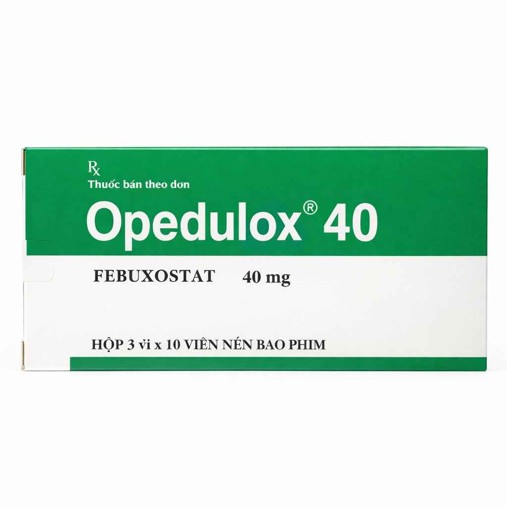 Opedulox 40 (3 vỉ x 10 viên)