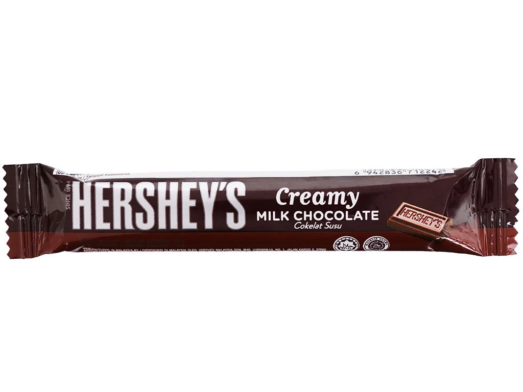 Socola sữa Hershey's thanh 15g