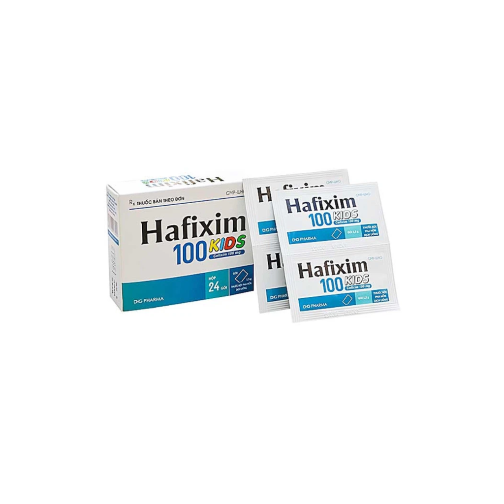 Hafixim 100 Kids DHG (Hộp x 24 gói)