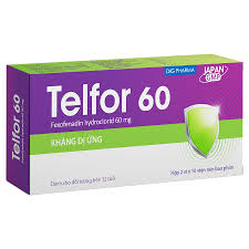 Thuốc Telfor 60 Dhg (Hộp 2 Vỉ X 10 Viên)