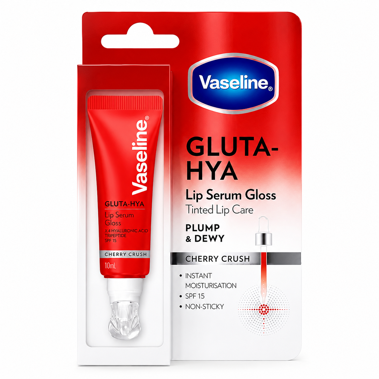 Son Serum Vaseline Gluta-hya Cherry (Tuýp 10ml)