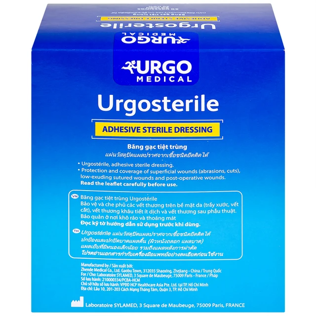  Băng Gạc Tiệt Trùng (Urgosterile 10cm x 10cm) 