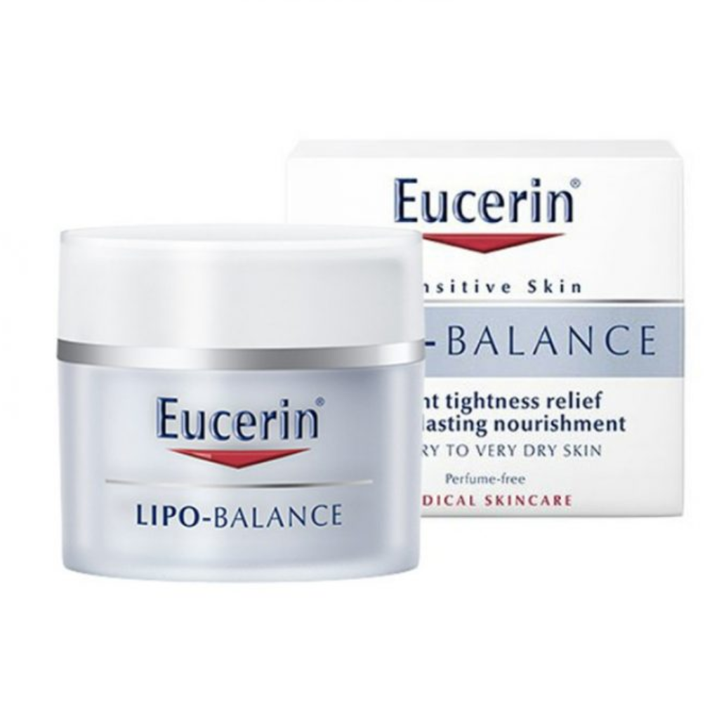 Kem Dưỡng Ẩm Eucerin Lipo-Balance 50ml Dành Cho Da Khô Và Nhạy Cảm