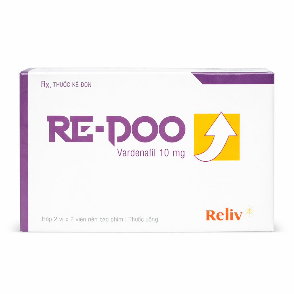 Thuốc Re-Doo 10mg Reliv (2 vỉ x 2 viên)