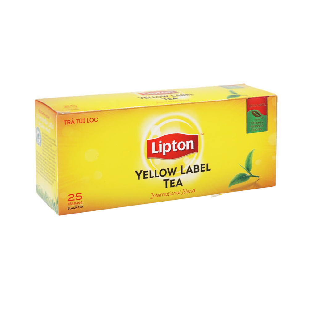 Trà Lipton nhãn vàng 25 gói x 2g
