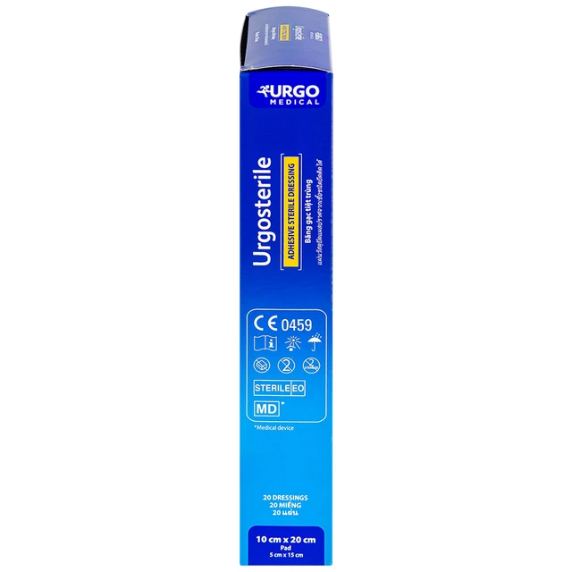  Băng Gạc Tiệt Trùng (Urgosterile 20cm x 10cm) 