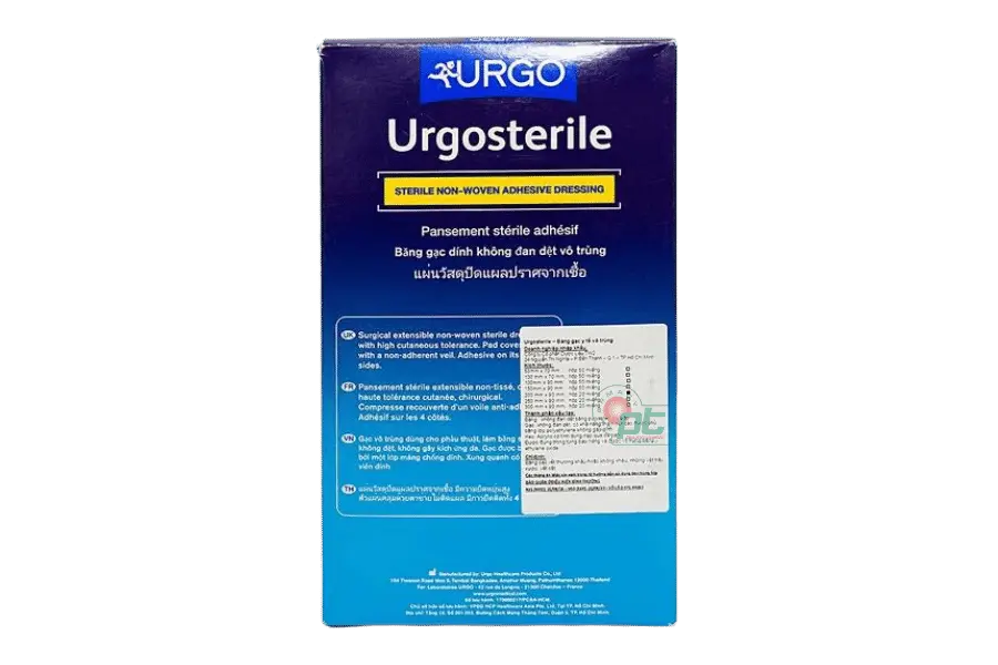 Băng Gạc Tiệt Trùng (Urgosterile 25cm x 10cm)