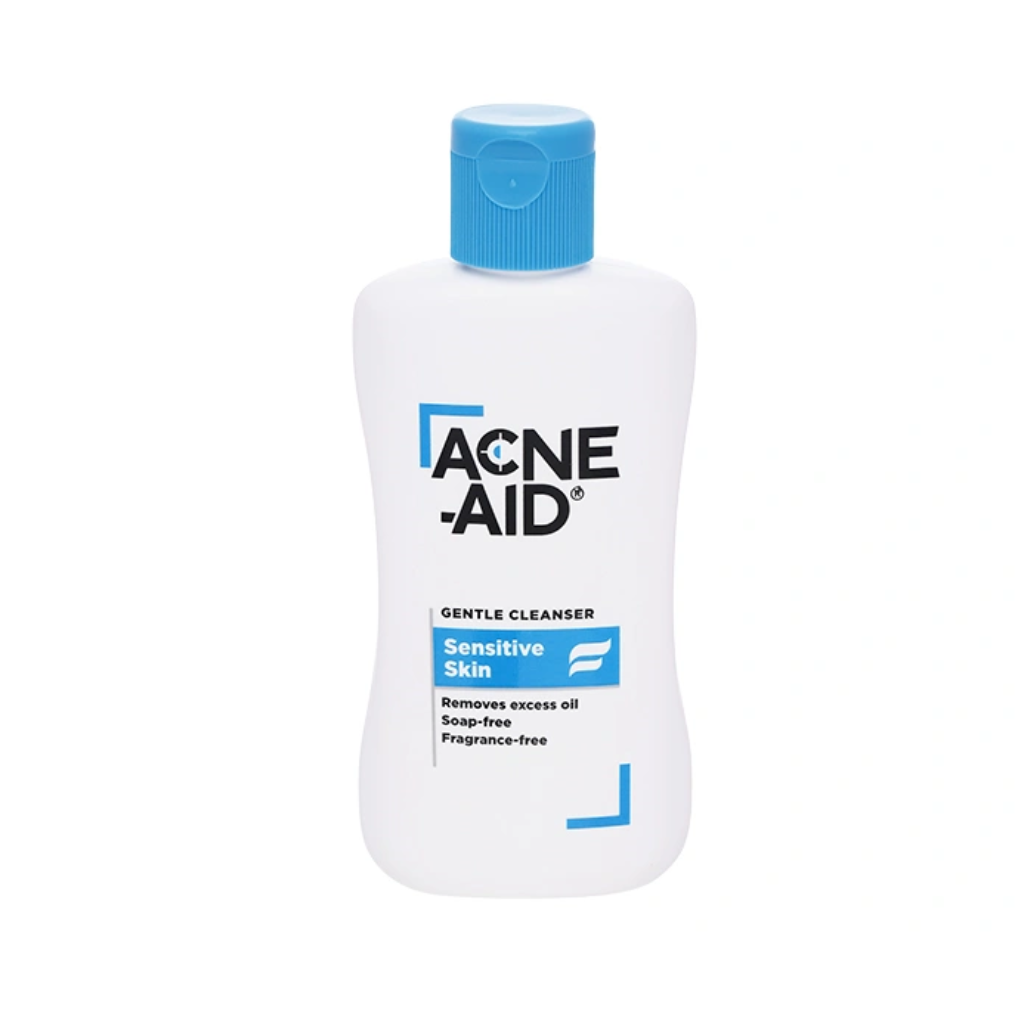 Sữa rửa mặt dành cho da nhạy cảm Acne Aid Gentle Cleanser Sensitive Skin làm giảm mụn, sạch dầu, bã nhờn