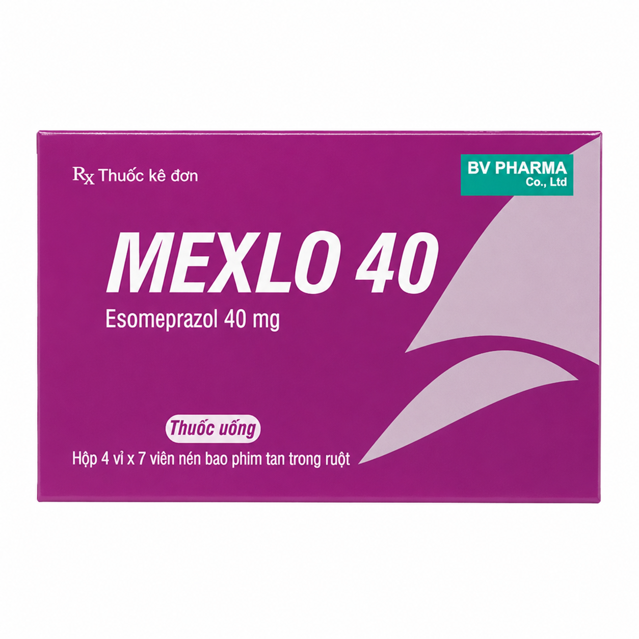 Thuốc Mexlo 40 (Hộp 4 vỉ x 7 viên)