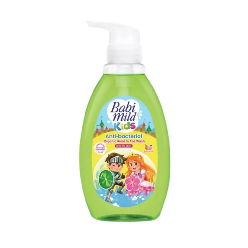 Sữa Tắm Gội Trẻ Em Babi Mild Kids Soda Popz Head & Body Bath