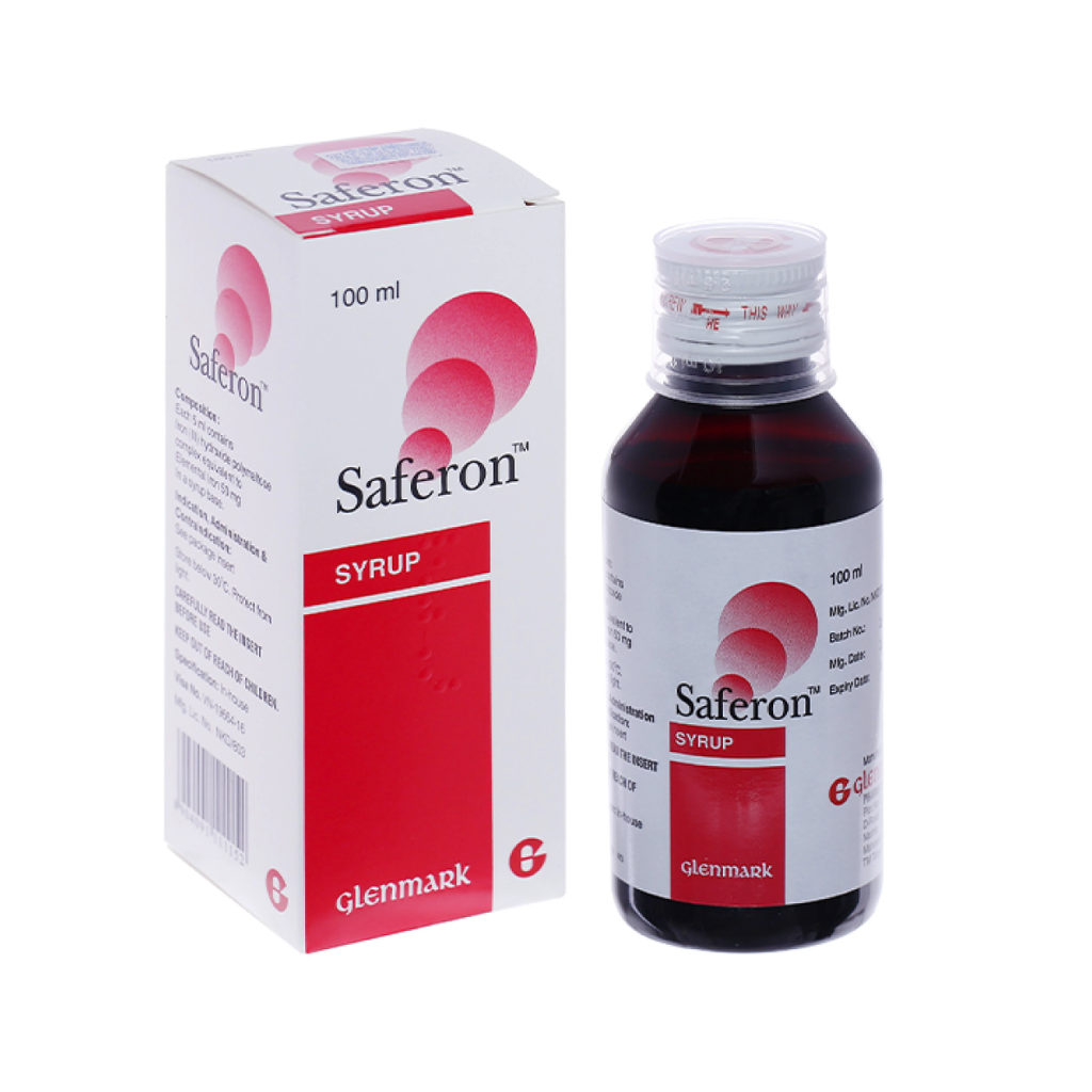 Siro Saferon Glenmark (Chai 100ml)