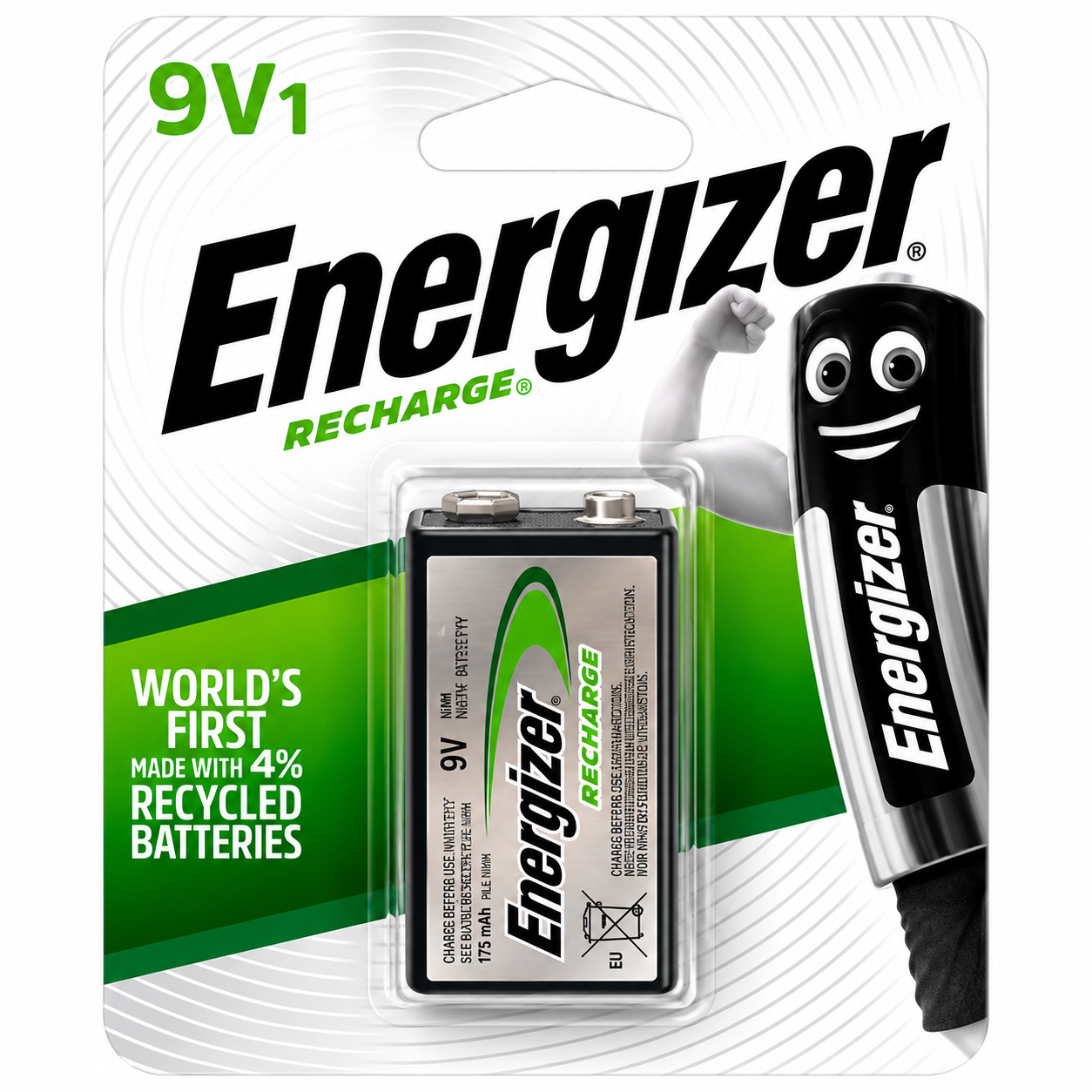 Pin Sạc Vuông 9v Energizer Nh22 Bp1